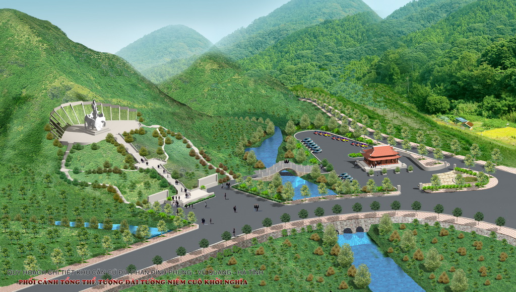 Khu căn cứ địa Phan Đình Phùng - Vũ Quang - Hà Tĩnh_Quy hoạch chi tiết