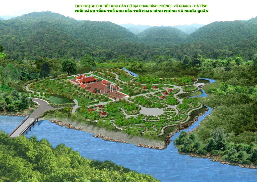 Khu căn cứ địa Phan Đình Phùng - Vũ Quang - Hà Tĩnh_Quy hoạch chi tiết