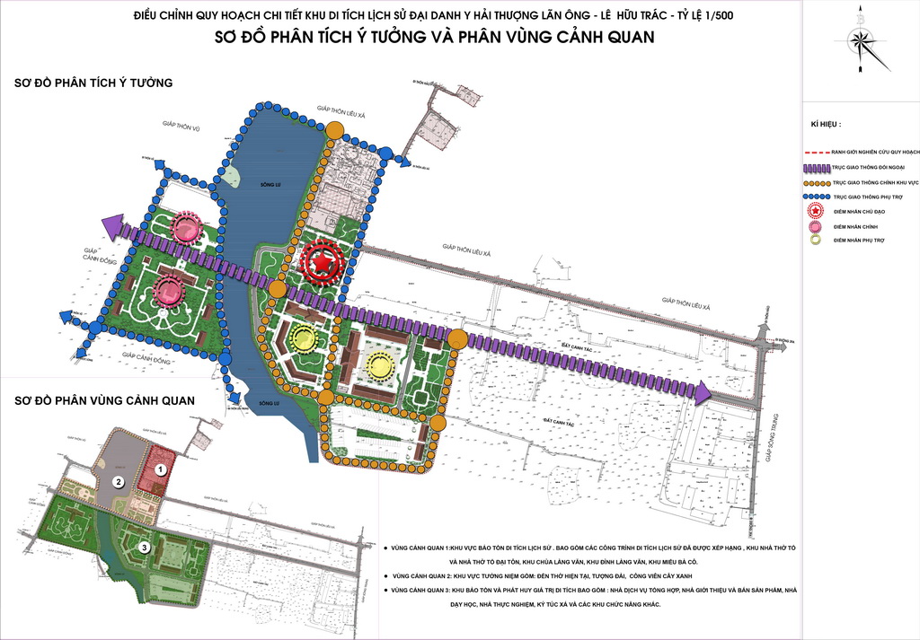 Khu DTLS Đại danh y Hải Thượng Lãn Ông - Lê Hữu Trác_Quy hoạch chi tiết