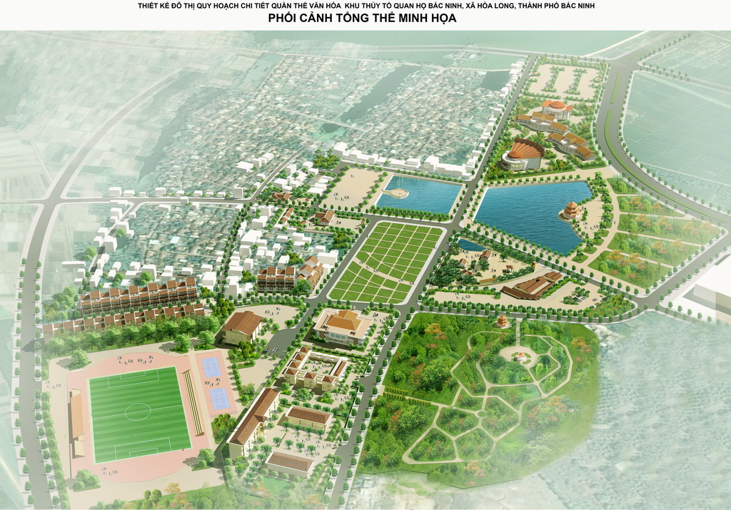 Quần thể văn hóa Khu Thủy tổ quan họ Bắc Ninh_Quy hoạch chi tiết