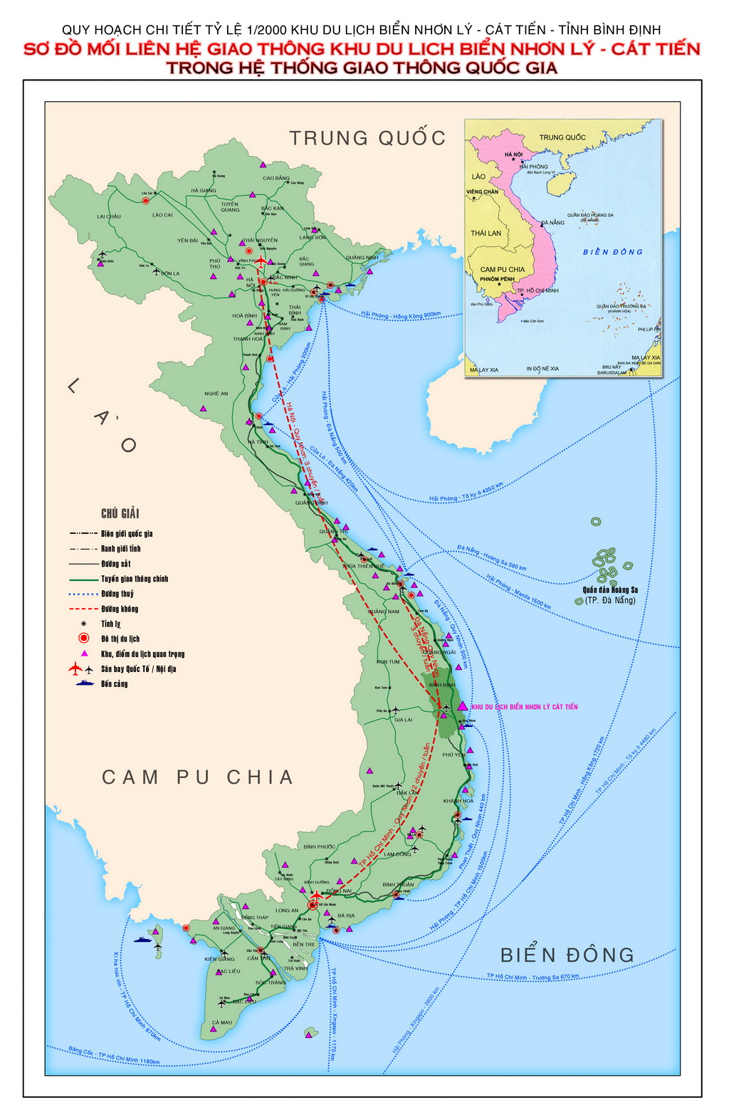 Khu du lịch biển Nhơn Lý – Cát Tiến_Quy hoạch chi tiết